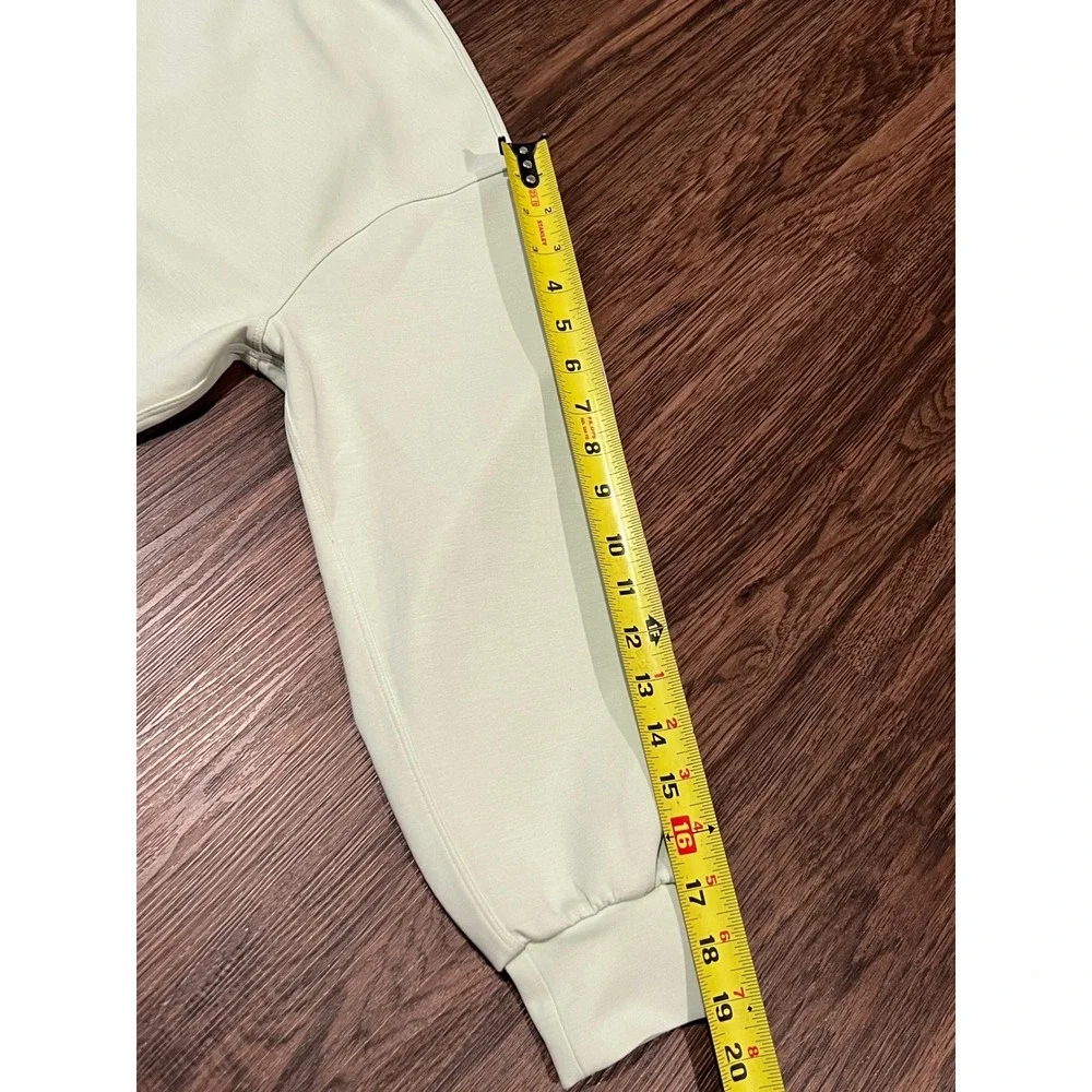 Lululemon Perfectly Oversized Crewneck Pullover Mint Green Sweatshirt Women